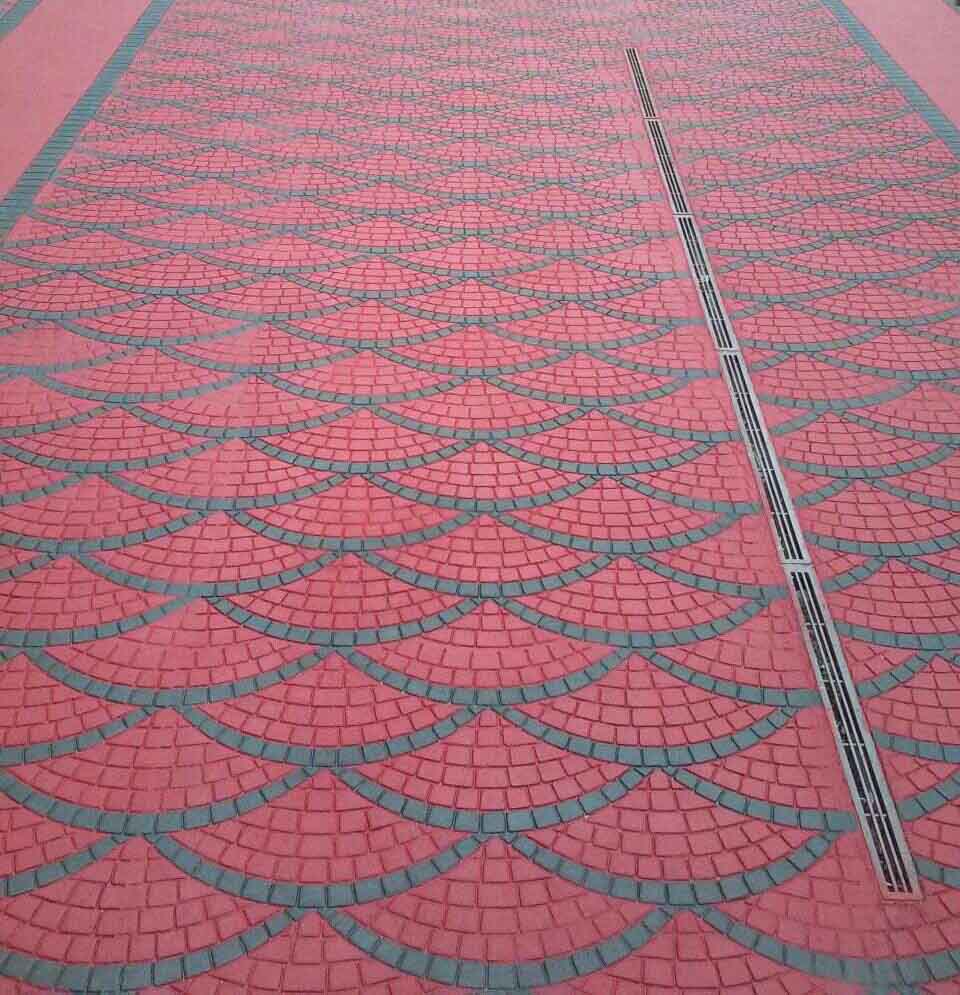 DESENLİ RENKLİ ASFALT