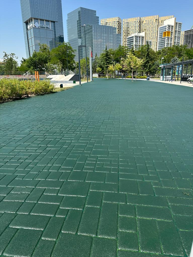 DESENLİ RENKLİ ASFALT